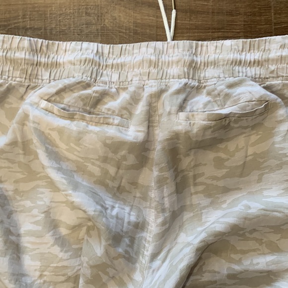 ATHLETA Neutral Camo Cabo Linen Joggers - sz 18 - Picture 13 of 14